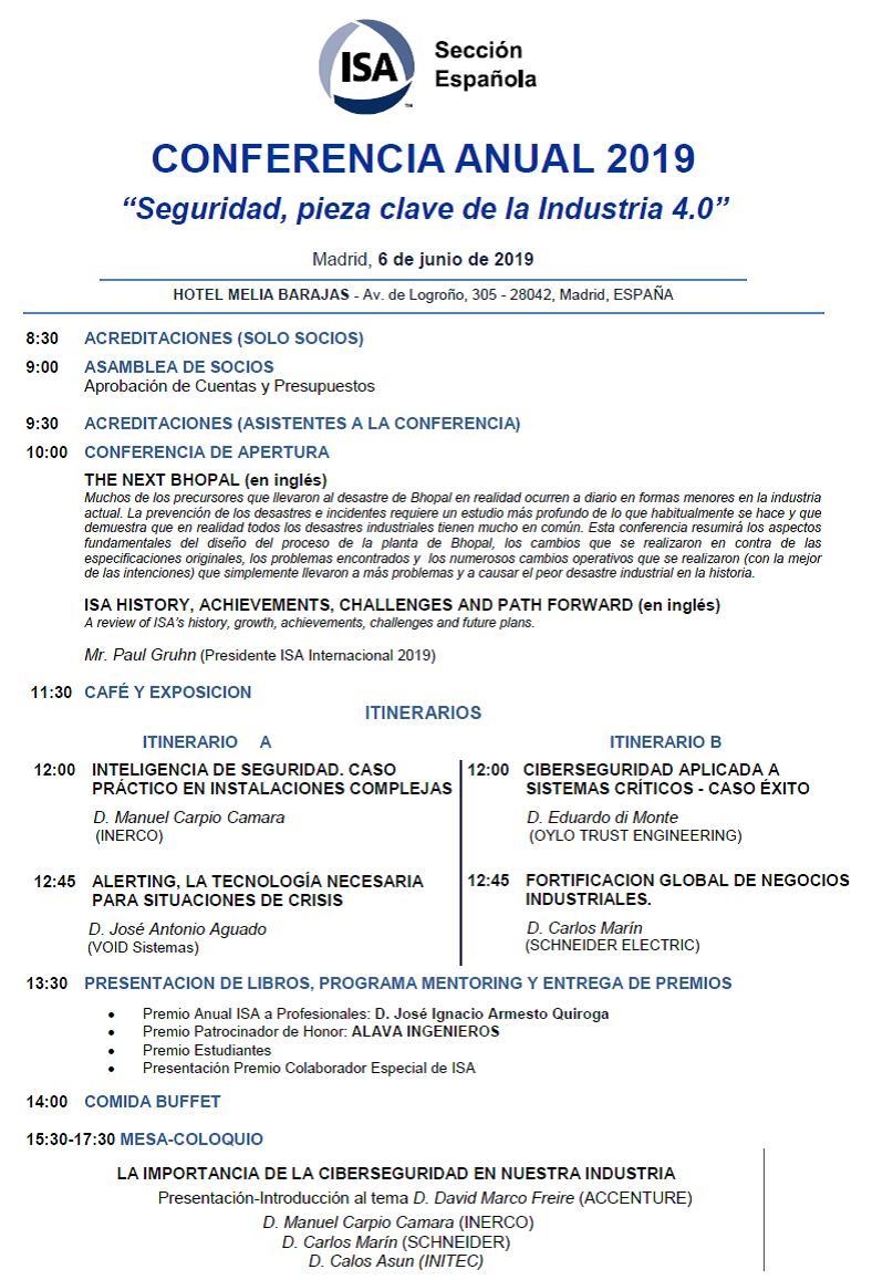 Conferencia Anual 2019